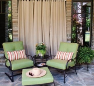 MeadowCraft Wrought Iron End Table