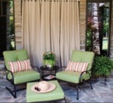 MeadowCraft Wrought Iron End Table