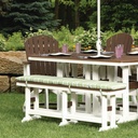 Garden Classic 66" Counter Bench Patio Furniture