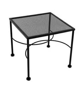 MeadowCraft Wrought Iron Mesh End Table