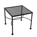 MeadowCraft Wrought Iron Mesh End Table