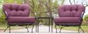 Meadowcraft Athens Cuddle Chair Wrought Iron