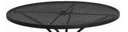 Meadowcraft Outdoor Iron Mesh Table Top with Umbrella Hole