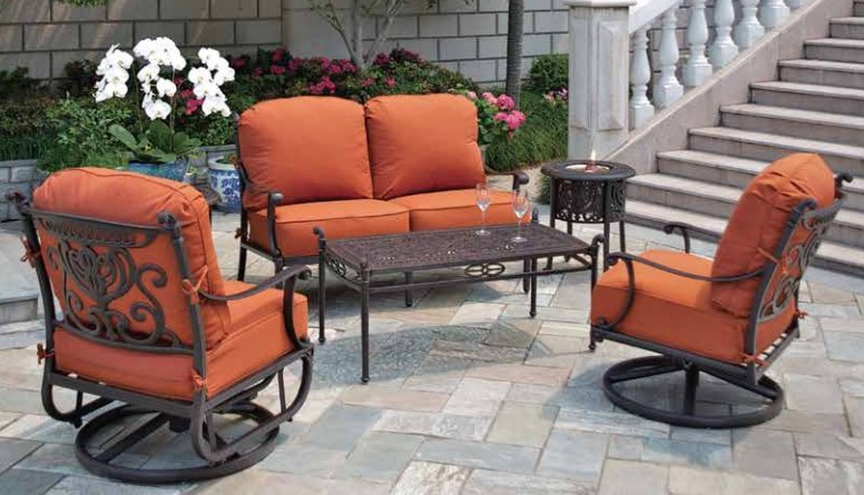 Grand Tuscany Club Loveseat Outdoor Furniture