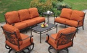 Grand Tuscany Club Loveseat Patio Furniture