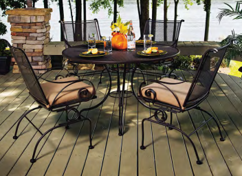 36" Round Micromesh Dining Table