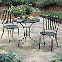 Meadowcraft 48" Round Micro Mesh Patio Dining Table