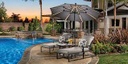 Meadowcraft Wrought Iron Patio Furniture Umbrella Base