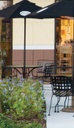 Cambridge Wrought Iron Trash Receptacle With Liner