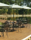 Meadowcraft Wrought Iron Flat Umbrella Base