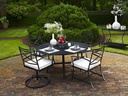 Meadowcraft Patio Maddux Right Arm Facing Sectional Unit for Outdoor Living