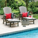 Comfo Back Chaise Lounge Patio Furniture