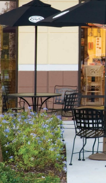 Meadowcraft Wrought Iron Commercial Patio Sierra Side Chair
