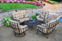 Meadowcraft Iron Small Wood Burning Fire Pit