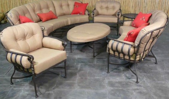 Meadowcraft Outdoor Small Wood Burning Fire Pit