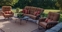 Meadowcraft Patio Small Wood Burning Fire Pit