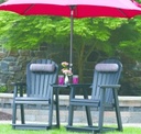 Berlin Gardens Adirondack Chair Tete-a-Tete Accessory