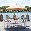 Berlin Gardens 44&quot; Umbrella Extension Pole Patio Furniture