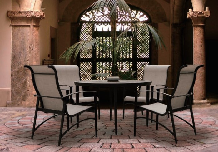 Clayton Sling Dining Chair Outdoor Furniture