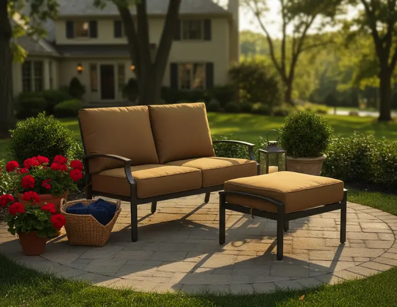 Hanamint Westfield Ottoman Patio Furniture