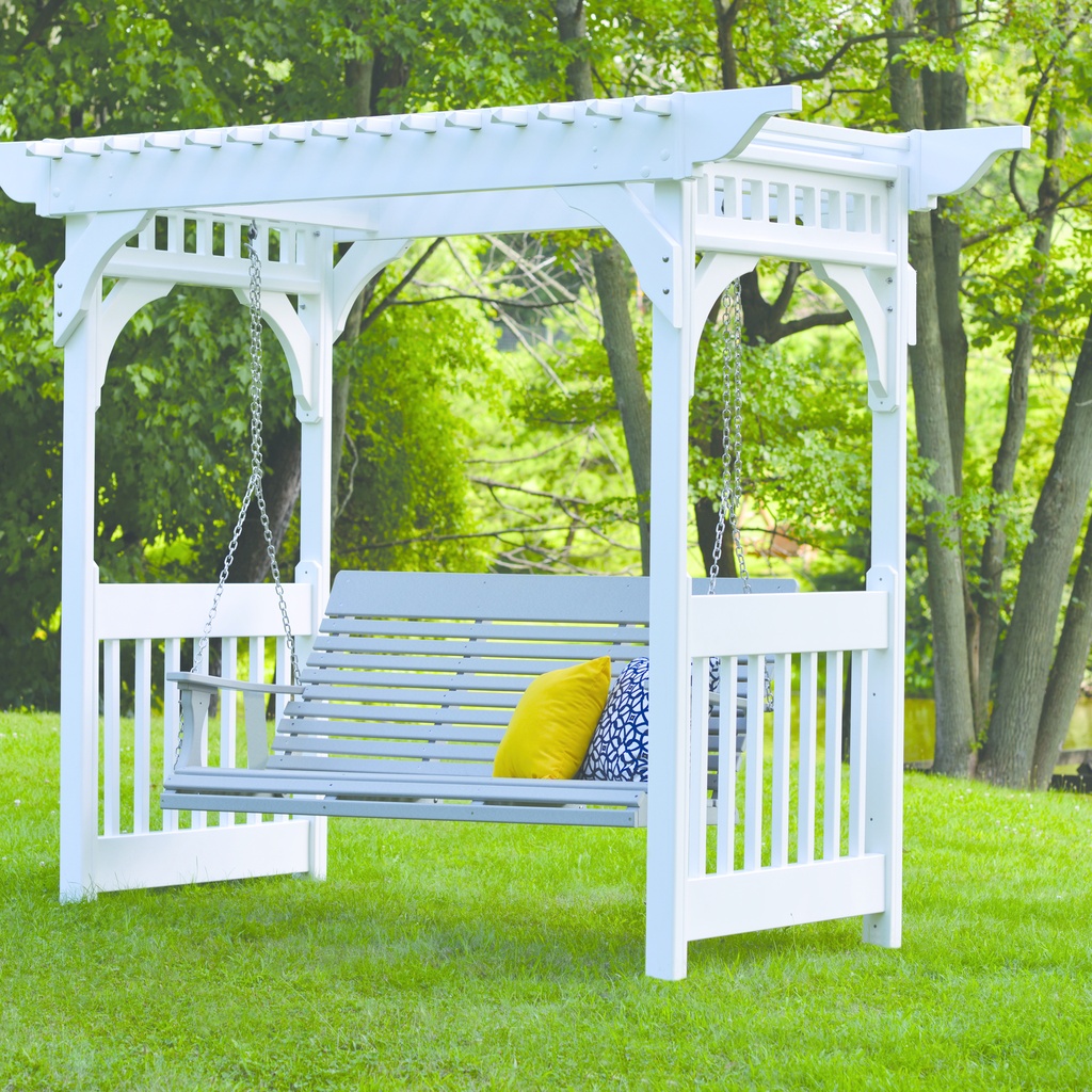 Vinyl Swing Arbor Arbors and A Frames