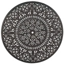Tuscany 54" Round Inlaid Lazy Susan Table Patio Furniture