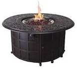 Tuscany 48" Round Enclosed Gas Fire Pit