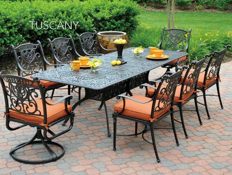 Tuscany 42" x 90" Rectangular Table Outdoor Furniture