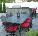 Tuscany 42" x 90" Rectangular Table Outdoor Living