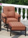 Stratford Estate Ottoman Patio Furniture