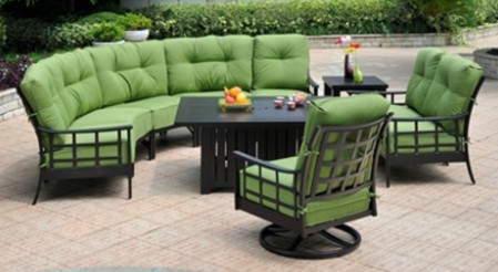 Stratford Estate Club Middle Chair Patio Furniture