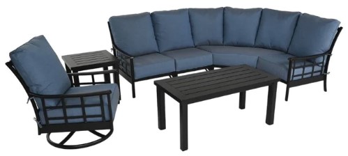 Stratford Estate Club Corner Chair Outdoor Living