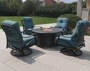 Somerset Club Swivel Rocker Outdoor Furniture