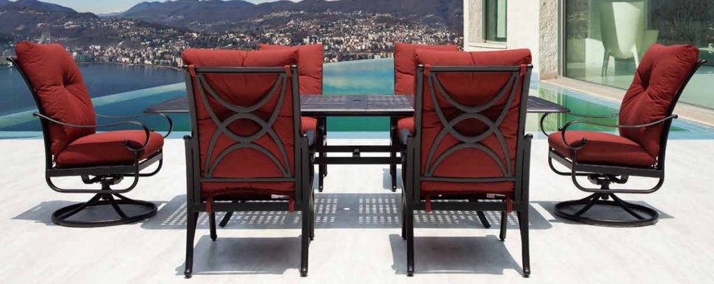Santa Barbara Full Cushion Swivel Rocker Outdoor Furniture