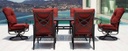 Santa Barbara Club Swivel Rocker Outdoor Furniture