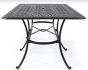 Biscayne 42" x 84" Rectangular Table Outdoor Living