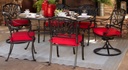 Biscayne 42&quot; x 72&quot; Oval Table Outdoor Living