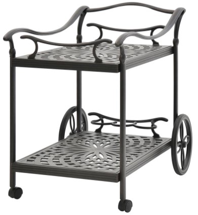 Hanamint Mayfair Tea Cart Outdoor Living