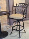 Mayfair Swivel Bar Stool Patio Furniture