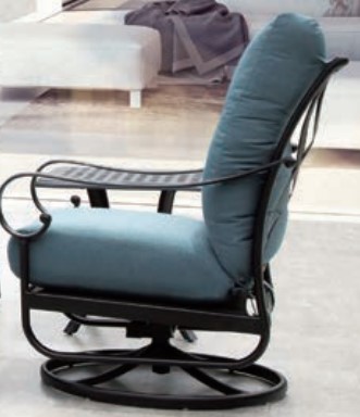 Mayfair Estate Club Swivel Glider Outdoor Furniture