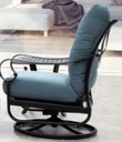 Mayfair Estate Club Swivel Glider Outdoor Furniture