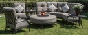 Mayfair Estate Club Corner Chair Outdoor Living