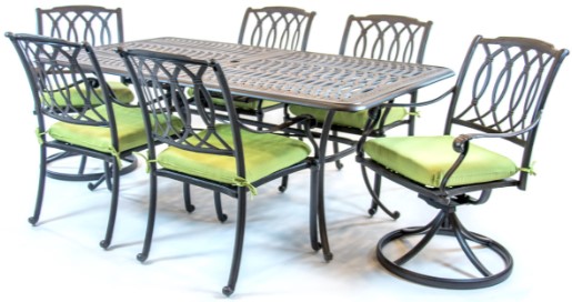 Mayfair 42" x 84" Rectangular Table Patio Furniture