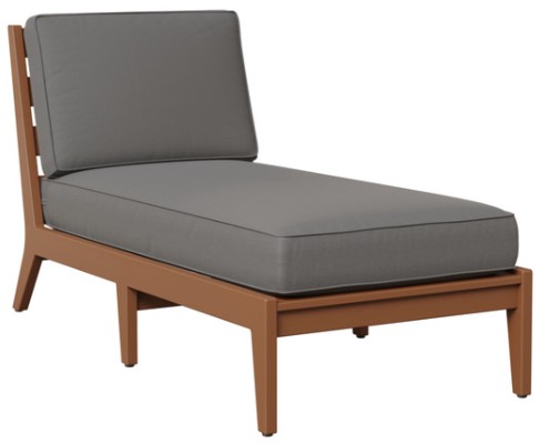 Berlin Gardens Mayhew Armless Chaise Lounge Outdoor Furniture