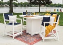 Berlin Gardens Mayhew Sling Counter Chair Outdoor Furniture