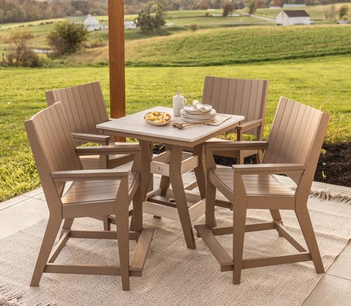 Mayhew Sling Counter Chair Outdoor Patio Furniture
