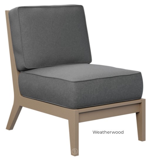 Mayhew Center Armless Chair Patio Furniture
