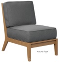 Berlin Gardens Mayhew Center Armless Chair Outdoor Furniture