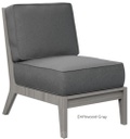 Mayhew Center Armless Chair Outdoor Patio Furniture