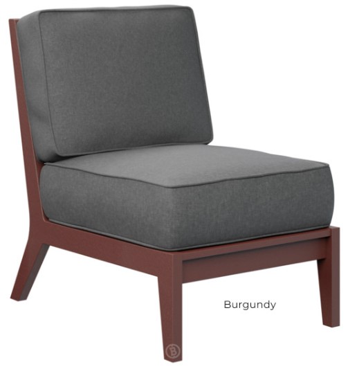 Mayhew Center Armless Chair Outdoor Patio Furniture